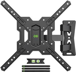 lot 3271 image: USX MOUNT UL Listed Full Motion TV Mount, Swivel Articulating Tilt TV Wall Mount for 26-65 Inch LED, 4K, Wall Mount Bracket with VESA 400x400mm Up to 77lbs, Perfect Center Design -XMM006-1