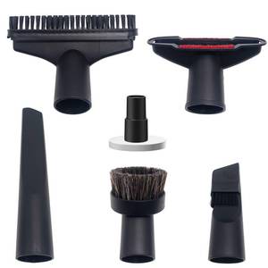 lot 3276 image: Universal 1.25 Inch (32MM) Vacuum Brush Attachments with Hose Adapter Kit for Shop Vacs Hose 1-14 - 1.25 Vacuum Accessories for Small Shop Vacs
