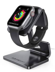 lot 4130 image: Lamicall Watch Stand for Apple Watch Magnetic Fast Charger - Desk Charging Stand Holder Dock for Apple iWatch Series SE3 SE2 Ultra 3, Series 11 10 9 8 7 6 5(49mm 46mm 45mm 44mm 42mm 41mm 40mm 38mm)