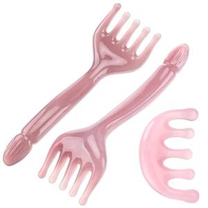 lot 4183 image: ProSuites 3 Pack Head Massager Scalp Comb Resin Scalp Stress Relax Tool for Christmas, Birthday, Mothers Day, Fathers Day