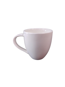 lot 5359 image: White Ceramic Coffee Tea Cup Set of four