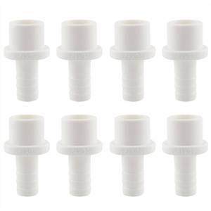 lot 6280 image: HJGarden 8pcs PVC Pipe Fitting 34 x 12 Plastic Pagoda Connector Water Pipe Fitting