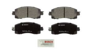 lot 6310 image: BOSCH BC2045 QuietCast Premium Ceramic Disc Brake Pad Set - Compatible with Select Subaru Crosstrek, Forester, Impreza, Legacy, Outback FRONT
