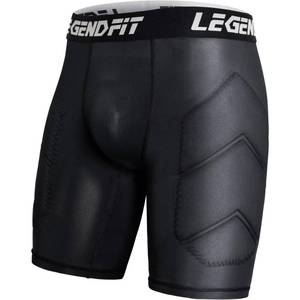 lot 6326 image: Legendfit Men Adult Baseball Padded Sliding Shorts wCup Pocket (No Cup) Protective Compression Underwear Softball Football Lacrosse size S