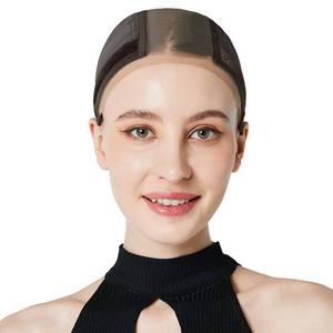 lot 6329 image: Xiushumyi Lace Wig Cap for Women,Adjustable Wig Grip Cap with Grip Band for Keeping Wigs In Place,Non Slip Caps Make Your Wigs Be Glueless(Brown)