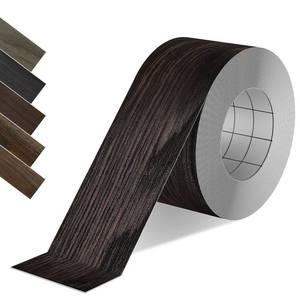 lot 6332 image: ZYJT Wood Grain Repair Tape, 2.4 inch X 25ft Self Adhesive Black Walnut Grain Repair Patch for Tables, Chairs, Baseboards, Doors, Windows, Floors, Handicraft DIY.
