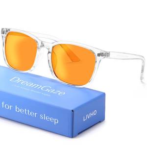 lot 6341 image: livho Gaming Blue Light Blocking Glasses for Better Sleep, Premium Night Driving, Computer Blockers for Man & Woman