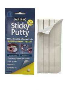 lot 6345 image: A3oz Museum Sticky Putty Reusable Repositionable Museum & Gallery Quality Adhesive Putty, Wont Dry Out