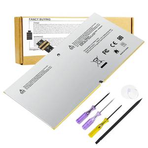 lot 6391 image: Fancy Buying G3HTA027H DYNR01 Laptop Battery Replacement for Microsoft Surface Pro4 Pro 4 1724 12.3 inch Tablet DYNRO1 G3HTA026H G3HTA027H (7.5V 38.2Wh 5087mAh)