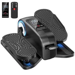 lot 11647 image: Under Desk Elliptical Machine Elliptical Leg Exerciser as Seen on TV for Senior with Remote Control Portable Quiet Electric Seated Pedal Exerciser with 12 Adjustable Speed