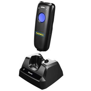 lot 11661 image: NADAMOO 1D Wireless Barcode Scanner Compatible with Bluetooth, with Charging Dock, Portable USB Bar Code Scanner for Inventory, 2.4G Wireless & Wired Barcode Reader for Tablet iPhone iPad Android iOS