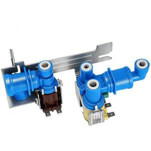 lot 11663 image: 242252702 Refrigerator Triple Solenoid Water Inlet Valve Assembly for Frigidaire, Ke.nmore, Electro.lux Models FFSS2615TS0,FFSS2615TE4, FFHS2611PFEA,FFHB2750TD5,FRSS26L3AF0