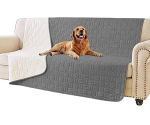 lot 12087 image: Tcksstex Waterproof and Non-Slip Dog Bed Cover and Pet Blanket Sofa Pet Bed Mat ��car Incontinence Mattress Protectors Furniture Couch Cover for Most Cats Dogs,Pets��52x82-Dark Brown)