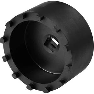 lot 12144 image: 12 Pin Axle Nut Socket for Dodge Ram 3500 4500 5500 2019-2022,Replaces OEM 2066600030 & 31520,Rear Bearing Retaining Nut Removal Tool 12 Drive Heavy Duty Socket