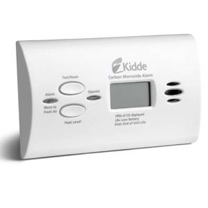 lot 12168 image: Kidde Carbon Monoxide Detector, AA Battery Powered CO Alarm with LEDs, Test-Reset Button, Low Battery Indicator, Portable