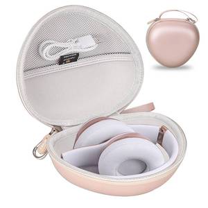 lot 12183 image: Aproca Case Compatible with Beats Studio ProSolo 4  Solo3  Studio3 Wireless On-Ear Headphones -Portable Storage Headset Bag for Accessories -Rose Gold (Case Only)