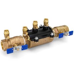 lot 13675 image: 1-350 1 Double Check Backflow Preventer, Prevent Backpressure and Backsiphonage,Complete Double Check Valve Assembly.