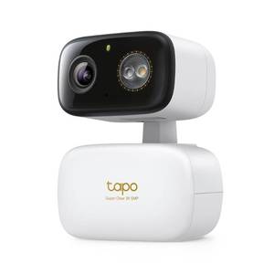 lot 14062 image: Tapo 3K 5MP PanTilt IndoorOutdoor Security Camera, Free PersonVehicleBaby Cry Detect & 360° Motion Track, Color Night, SDCloud, Wrks wAlexa & Google Home, 2.4 GHz WiFi, HybridCam 360