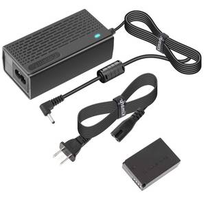 lot 14068 image: Kimaru LP-E12 Dummy Battery ACK-E12 AC Power Adapter DR-E12 DC Coupler kit for Canon EOS M50 Mark II, M50, M200, M100, M10, M2, M Cameras