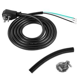 lot 14105 image: Ceoighe Replacement for W11365014 Dishwasher Power Cord, 6 ft Dishwasher Installation Kit, Dishwasher Kit with UL Certification, Right Angle