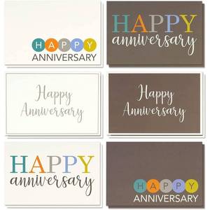 lot 14403 image: Best Paper Greetings 4x6 Anniversary Cards - Happy Anniversary Cards Bulk with Envelopes - Set for Wedding & Couples