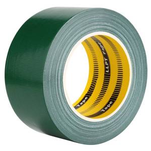 lot 14428 image: LLPT Duct Tape Premium Grade 2.36 Inches x 108 Feet x 11 Mil Easy Tear Residue Free Strong Adhesive Color Dark Green (DT255)