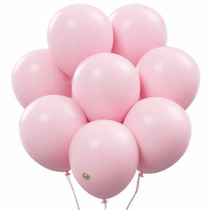 lot 14447 image: AFTERLOON� Biodegradable Balloons 24 pcs Baby Pink 12 Inch, Matte Color Thickened Extra Strong Latex Helium Float, Multicolor Colorful Bulk Color ballon baloon Globos Para Decoration De Fiestas Kids