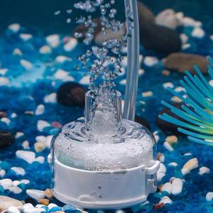 lot 14459 image: Pawfly Mini Aquarium Sponge Filter, Small Fish Tank Internal Filter with Foam and Air Stone Submersible Bio Sponge Filter for Fish Tanks up to 5 Gallon (Air Pump Not Included)