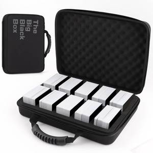 lot 14485 image: 1200-2200 Card Game Case for Cards Against Humanity Game,Collectible Trading Card Storage Holder Compatible for Pokemon Cards, Sports Card and Baseball Cards,Playing Card Travel Carrying Case Fit All
