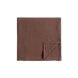 lot 16015 image: Meracorallo Muslin Swaddle Blanket, 100% Cotton Receiving Blanket Soft and Breathable Swaddle Wrap for Baby Boys and Girls, Brown