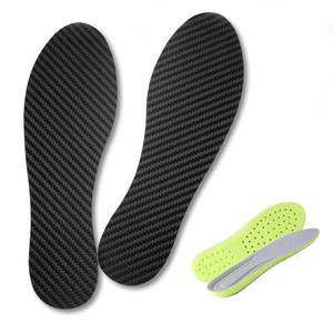 lot 18357 image: 1 Pair Rigid Carbon Shoe Insert - Mens Carbon Fiber Foot Plate for Hallux Rigidus, Turf Toe, Mortons Toe (9.25  235mm - Mens 6  Womens Size 7)