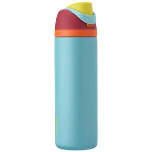 lot 18369 image: Owala FreeSip Insulated Stainless Steel Water Bottle with Straw, BPA-Free Sports Water Bottle, Great for Travel, 24 Oz, Summer Sweetness