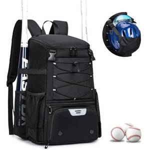 lot 19422 image: KAVIGOR Baseball Bag for Youth and Adult, Softball Backpack 40L Large Capacity, Bat Backpack with Shoes Compartment and Hidden Helmet Holder