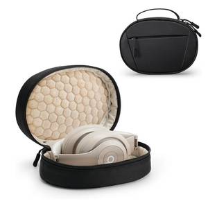 lot 20308 image: Soft Case for Beats Studio ProSony WH-1000XM4 Sony WH-XB910N Beats Studio3 Headphone, Soft Shell Travel Protective Carrying Cover Storage Bag, Black