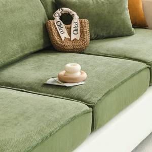 lot 20335 image: BSTMAI Sofa Slipcovers Stretch Couch Cushion Cover 1pc Corduroy Furniture Protector with Elastic Suitable for Armchair, Loveseat,3&4 Seat (1, DarkOlive, 26x26)