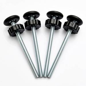 lot 20393 image: 4 PCS Baby Gate Replacement Parts, 8MM Baby Gate Spindle Rods, Hardware Parts Kit for Pet & Dog Pressure Mounted Safety Gates, Extra Long Tension Gate Extender
