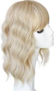 lot 6322 image: Hairpiece Premium Quality Blonde Synthetic Hair Wig