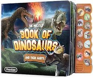 lot 12058 image: Prexta Book of Dinosaurs Educational Set