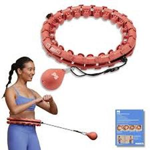 lot 19460 image: Weighted Fitness Hoop Exercise Equipment Set