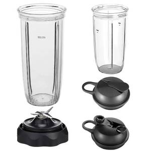 lot 1710 image: Sduck Replacement 32oz cup and 24oz cup with to go lids and Twist Blade Compatible for NutriBullet Select Blender 1200nutribullet PRO 1000 &Blender Combo not for ZNBF30400ZZNBF30500Z