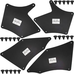 lot 2216 image: Splash Gurards for Toyota Tacoma N220N240N250N260N270N300 2005-2023 Mud Flaps Guards Mudflaps Mudguards OE# 5375-05060 537505060 53883-04010 5388304010 WClips 9046710186