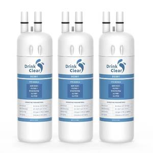 lot 2224 image: Replacement for Whirlpool EDR1RXD1, P8RFWB2L, W10295370A, Compatible with Kenmore 9081, WHR1RXD1, P4RFKB2, 46-9081, 46-9930 Refrigerator Water, PACK of 3