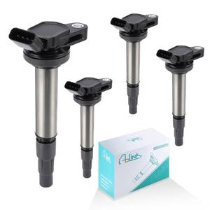 lot 2227 image: AULINK Pack of 4 Ignition Coil Compatible with 1.8 L4 Toyota Corolla Prius Matrix Scion XD 1.8L 2009 2010 2011 2012 2013 2014 2015 2016 2017 Coils Set OE# UF596 C1714 90919-02252