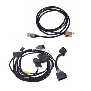 lot 2243 image: Sync 1 to Sync 3Sync2 to Sync3 Upgraded Super Load Power Harness Adapter 4 to 8 PNP Fits for 2015-2020 Ford F-150 Edge Fusion Mustang USB Interface Module Adapter APIM Wire With 8 Wire Ties Kit