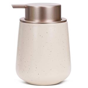 lot 2267 image: Bosilunlife Hand Soap Dispenser - 12oz Ceramic Soap Dispenser Bathroom Refillable Liquid Soap Pump Dispenser for Bathroom Kitchen Dispenser for Dish Soap with Easy-to-Press Pump