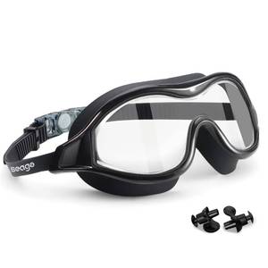 lot 2287 image: Seago Swim Goggles No Leaking Anti-Fog Swimming Goggles for Adult Men Women Youth Junior with Soft Silicone Gasket, UV Protection Waterproof 180° Clear Vision, Triathlon Pool Goggles Swim Glasses