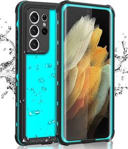 lot 4302 image: for Samsung Galaxy S21 Ultra Phone Case Waterproof with Screen Protector, Full Body Protection Heavy Duty Shockproof Drop Proof Anti-Scratched Rugged Cases Cover for Galaxy S21 Ultra 6.8 ��All Teal��