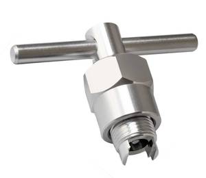 lot 4318 image: Upgraded version 104421 Cartridge Puller Removal Tool, Compatible with Moen 1200, 1222, & 1225 Single Handle Cartridges, Shower Faucet Valve Core Removal Tool