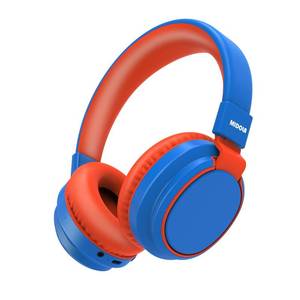 lot 4328 image: MIDOLA Kids Headphones Wireless Bluetooth 5.4 68H Play Time Volume Limit 8594dB Over-Ear Foldable Headset,Type-C Fast Charging,with Wired Aux Mic for Toddler Boy Girl Pad Tablet Blue