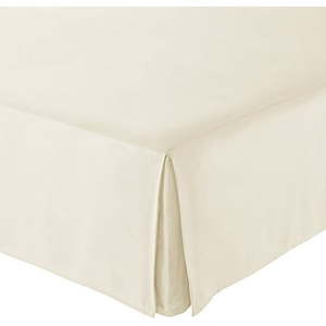lot 4361 image: Basics Pleated Bed Skirt - Full, Beige